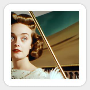 Bette Davis: A Screen Legend Sticker